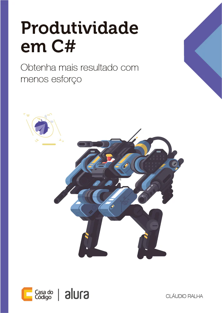 Capa do livro Produtividade em C#